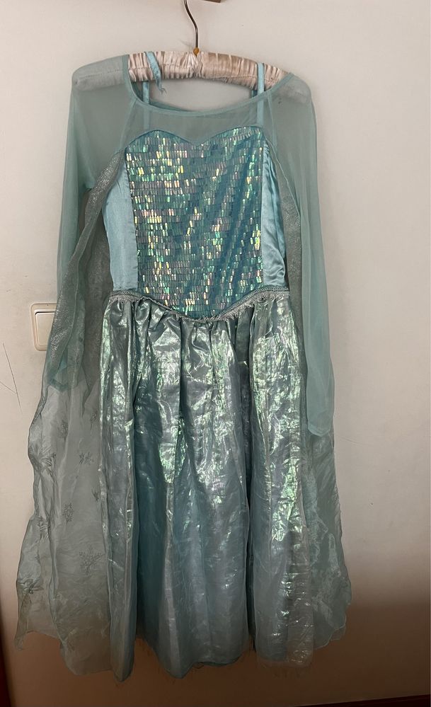 Vestido Fantasia Elsa