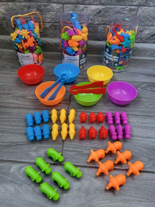 Сортер Монтессорі по кольорах