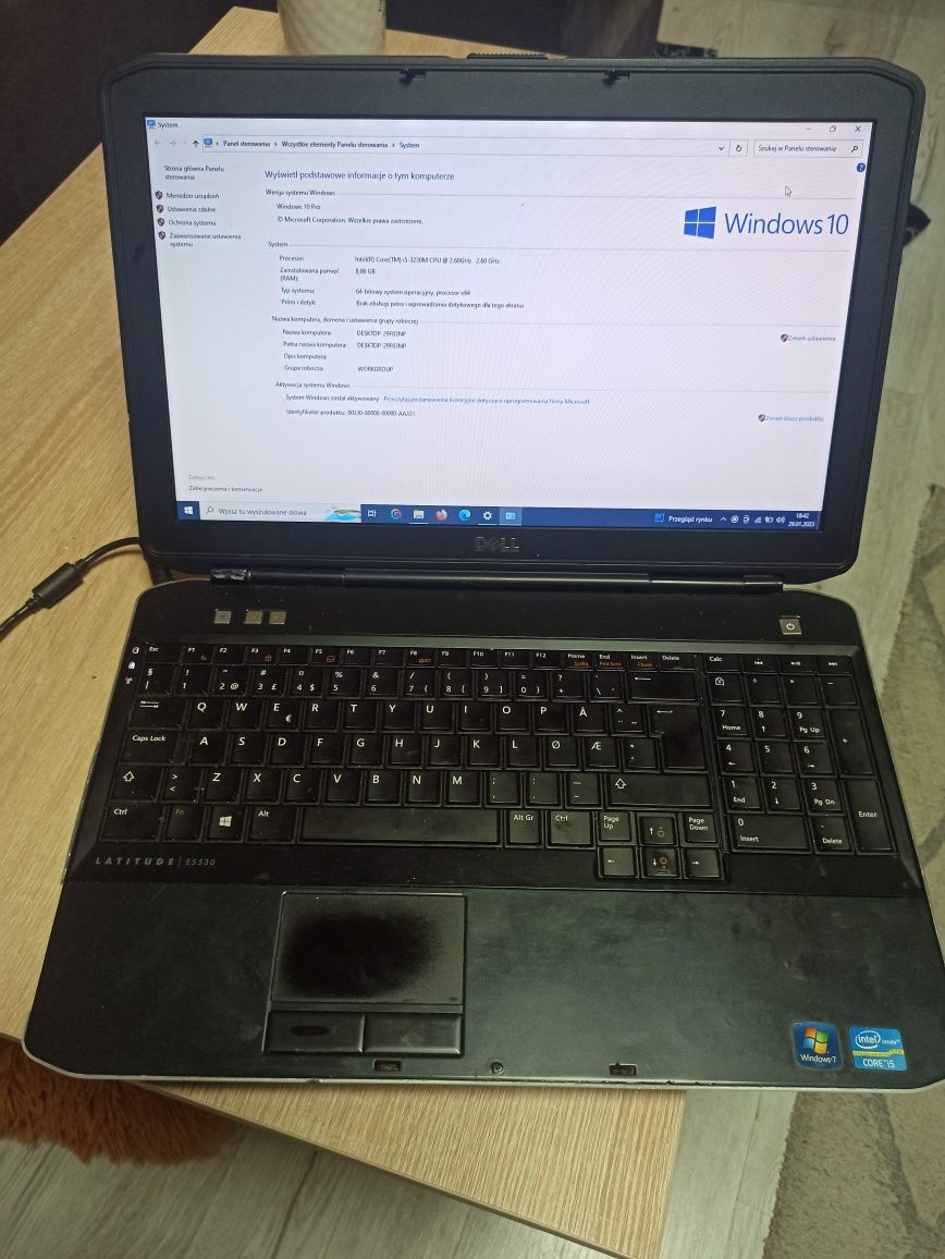 Laptop Dell Latitude E5530 i5 8gb ram 500gb