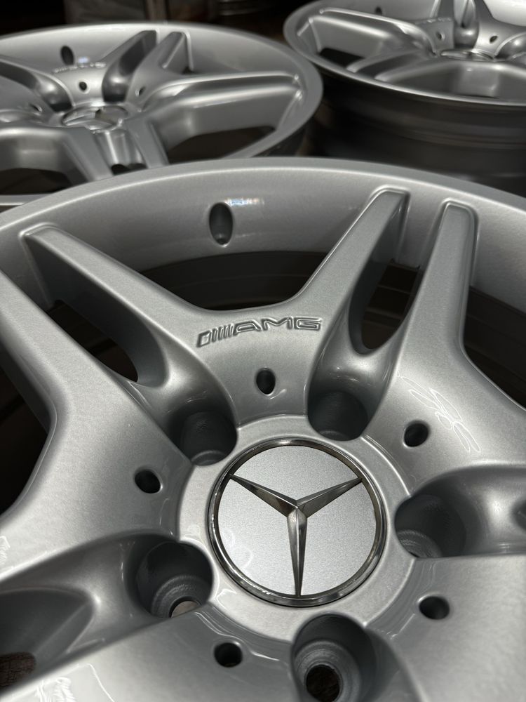Диски AMG разноширокие R18 5/112, оригинал W211 E55