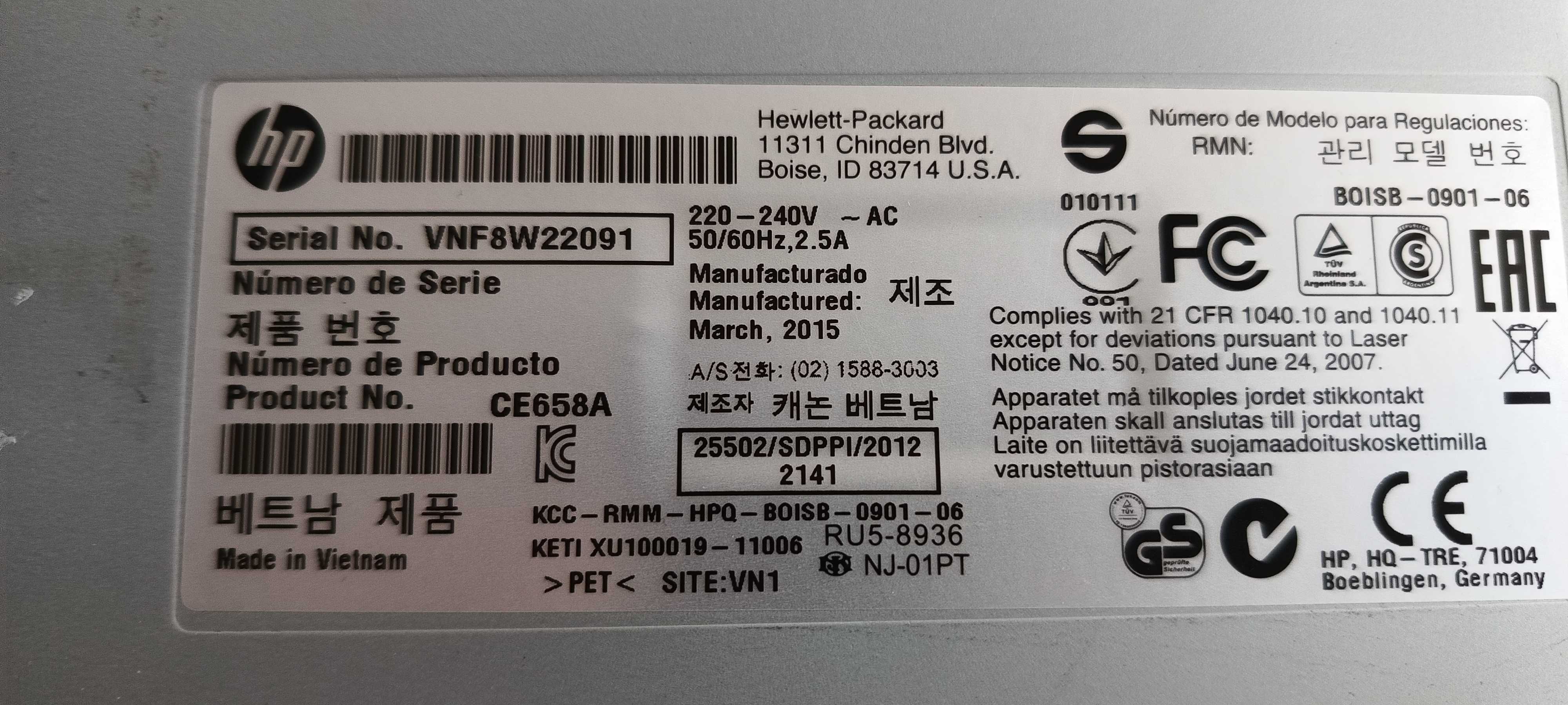 Drukarka jednofunkcyjna laserowa (mono) HP LaserJet Pro P1102w