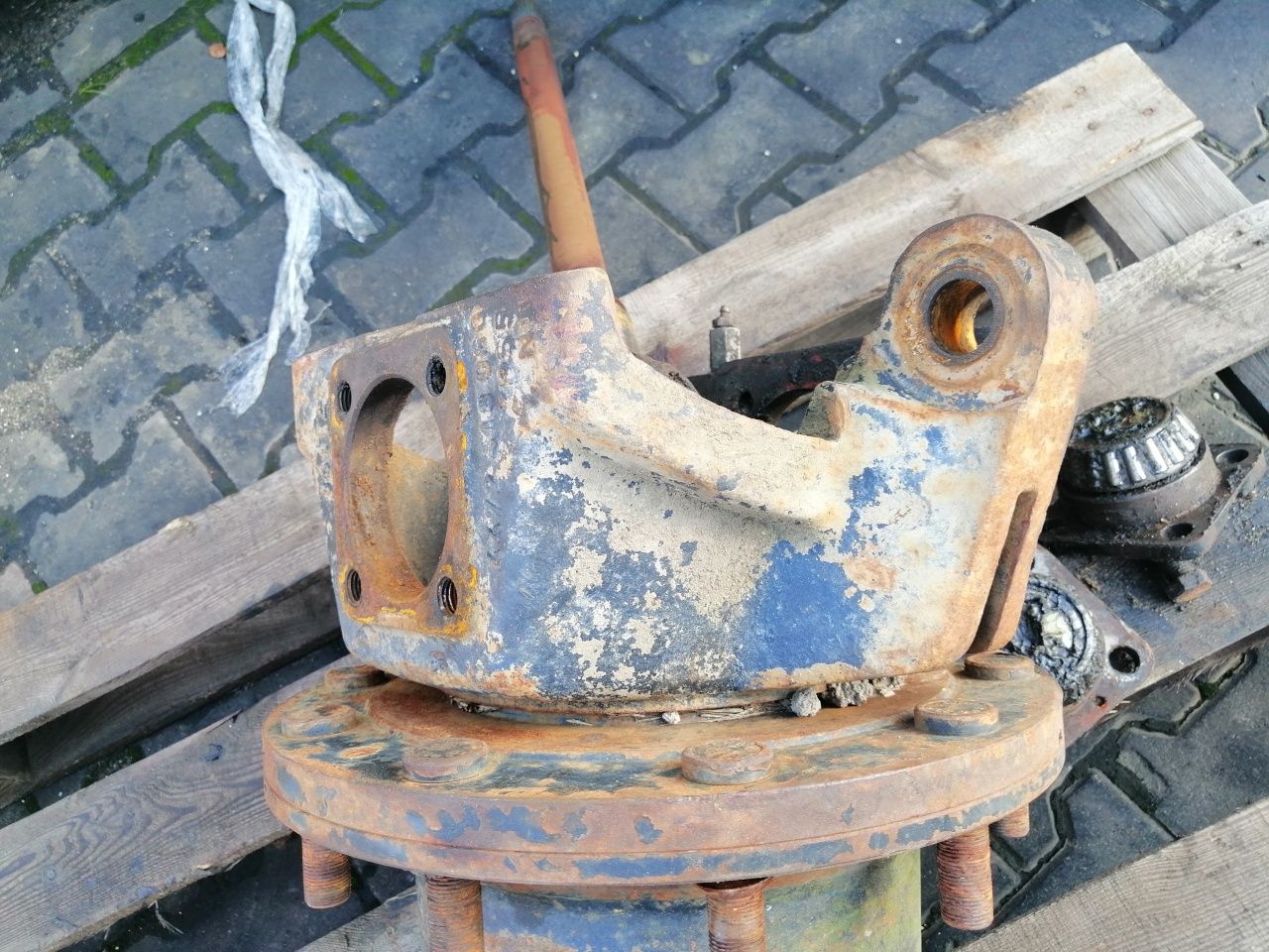 Koparka Atlas, APLB755 zwrotnica do mostu, most zwolnica
