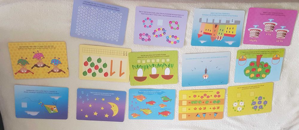 Pisanie zmazywanie cyferki