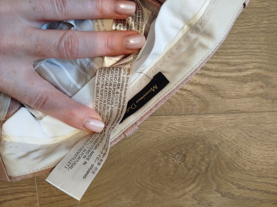 Massimo Dutti spodnie len 36