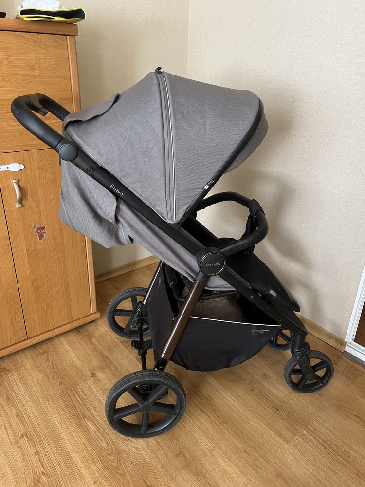 Прогулянкова коляска CARRELLO Bravo CRL-5515, Mist Grey