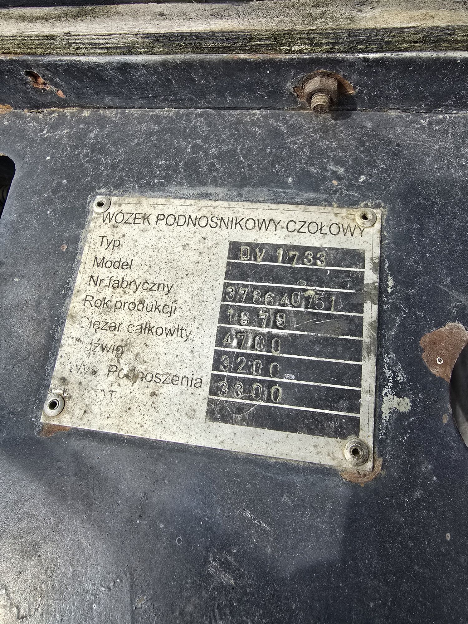 Wózek widłowy Gpw Perkins 3p