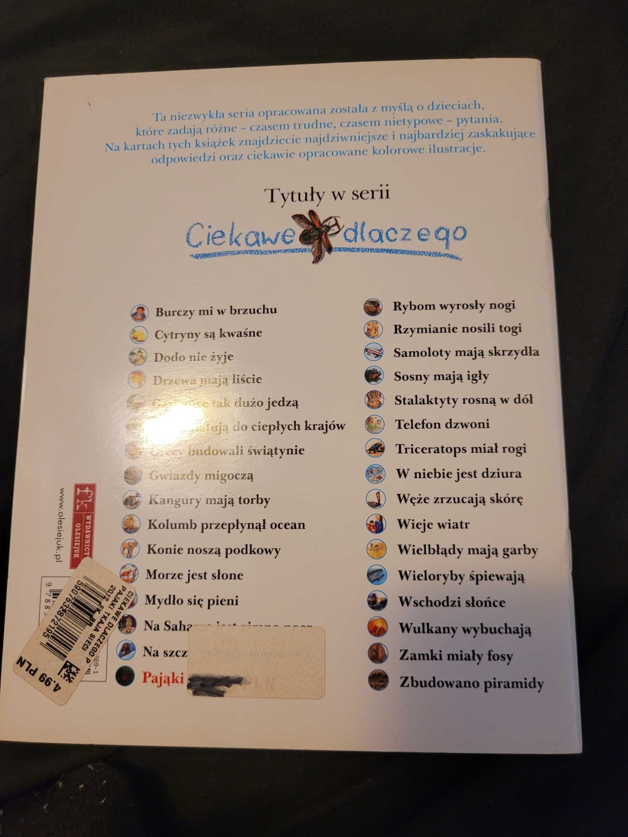 Pająki tkają sieci i inne pytania na temat pajeczaków inowadów