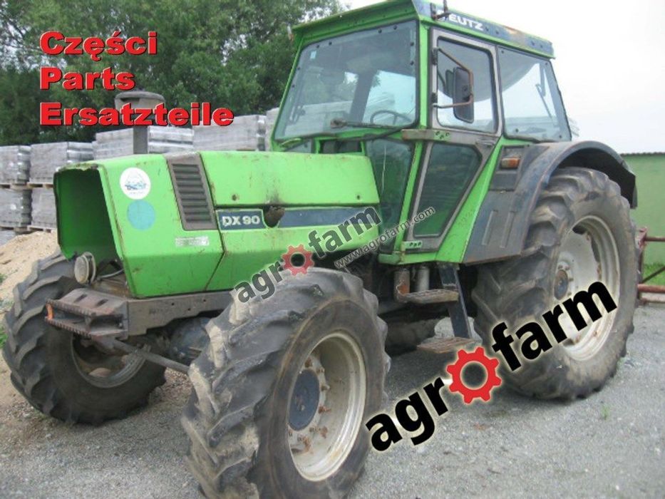 Deutz DX 90 części, skrzynia biegów, silnik, oś