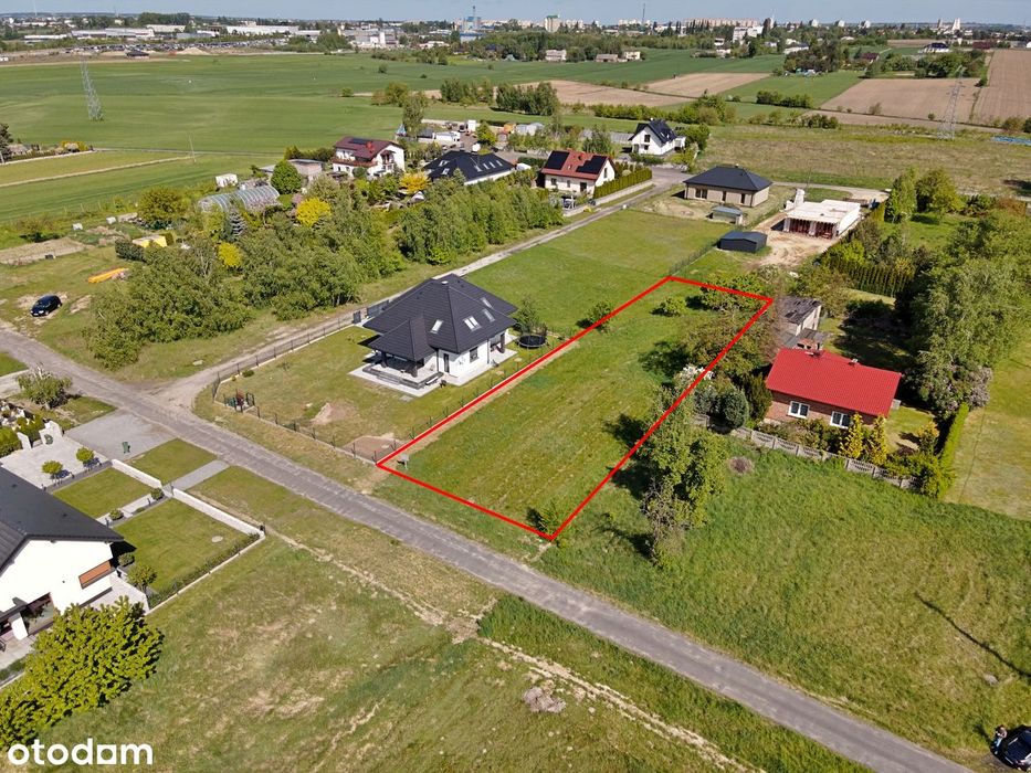 Działka budowlana ul. Połabska – os. Piwonice