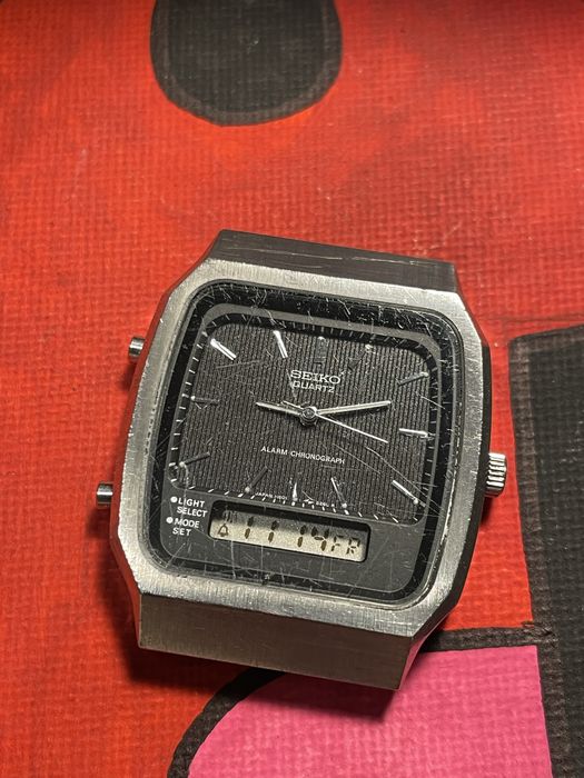 Seiko Quartz Alarm Chronograph - na chodzie