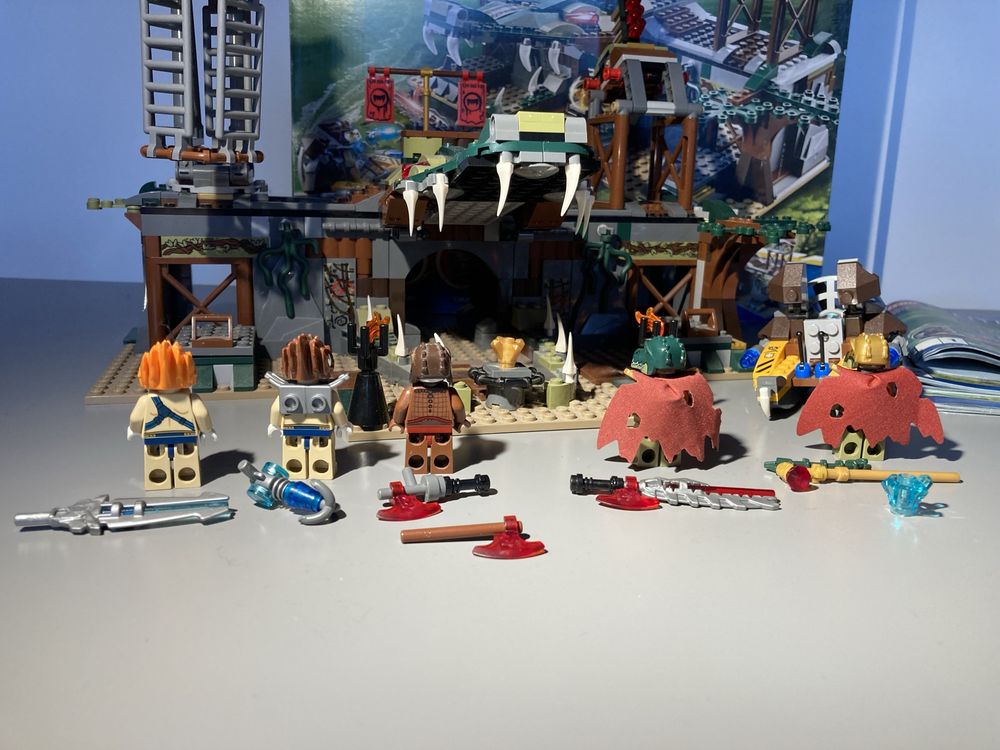 KOMPLETNY Lego chima 70014 kryjòwka nad bagnem