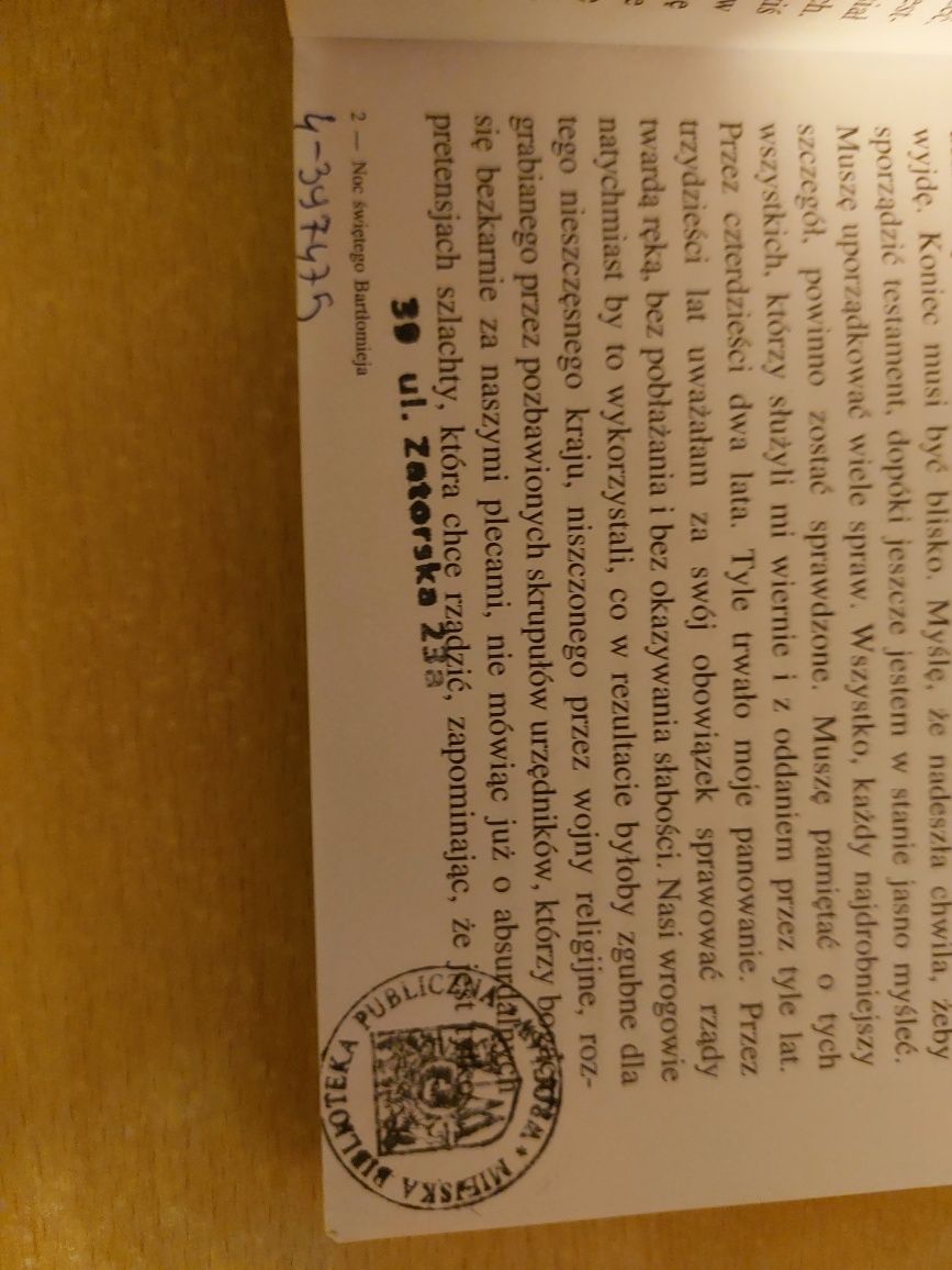 Noc Św. Bartłomieja - de Medici