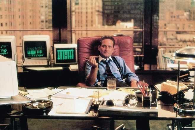 WALL STREET 1 e 2 O Dinheiro Nunca Dorme Michael Douglas/Charlie Sheen