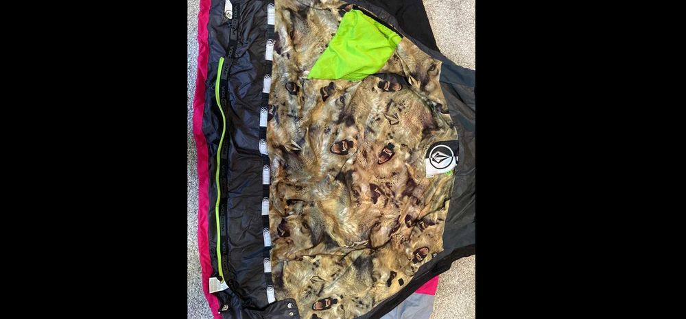 Casaco ski/snowboard Volcom Johnny Jacket novo tamanho M e L
