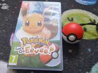 Pokemon Let's Go Eevee! + pokeball plus