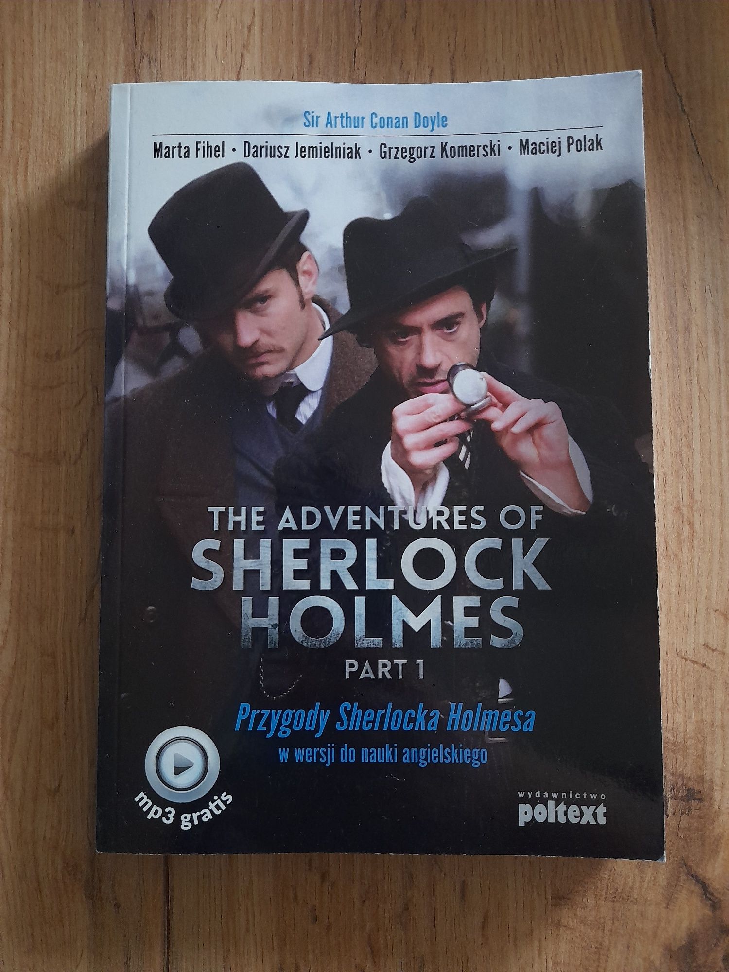 Książka do nauki angielskiego/ Przygody Sherlocka Holmesa