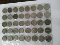 Moedas 5 escudos - lote de 40
