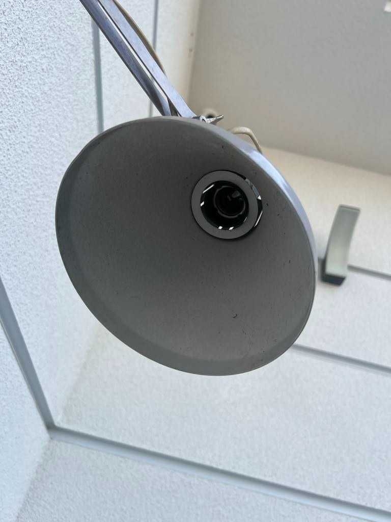 lampa kreślarska  mocowana do blatu  PRL