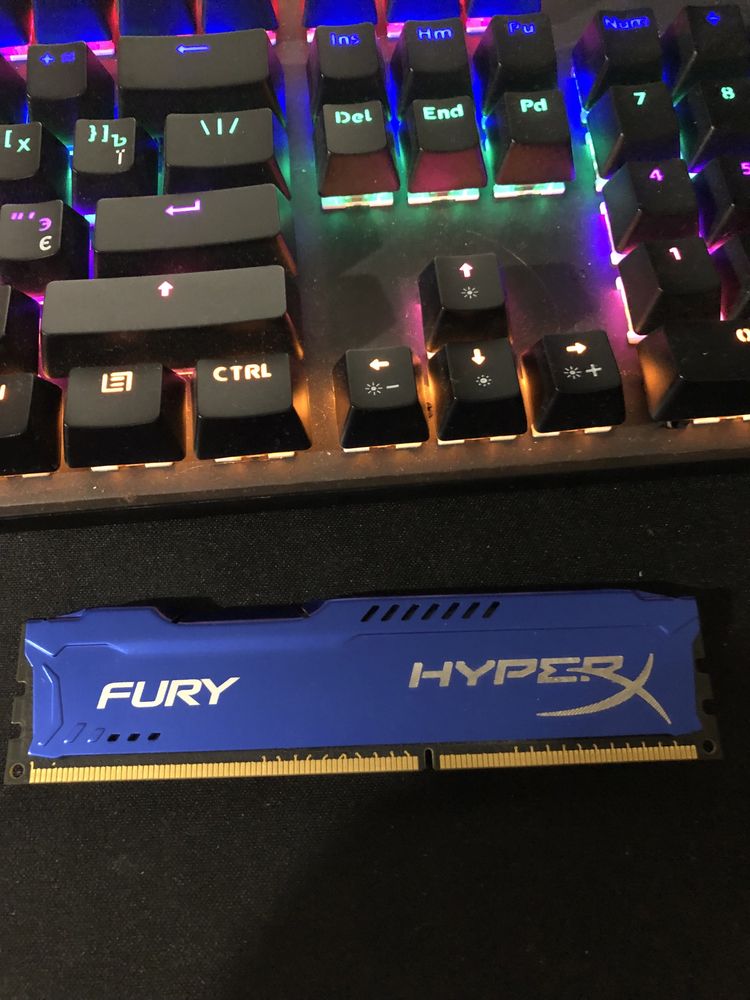 Озу HyperX Fury 2x4 1600mhz