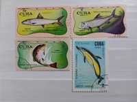 Znaczki Cuba 1971 i 1984r.