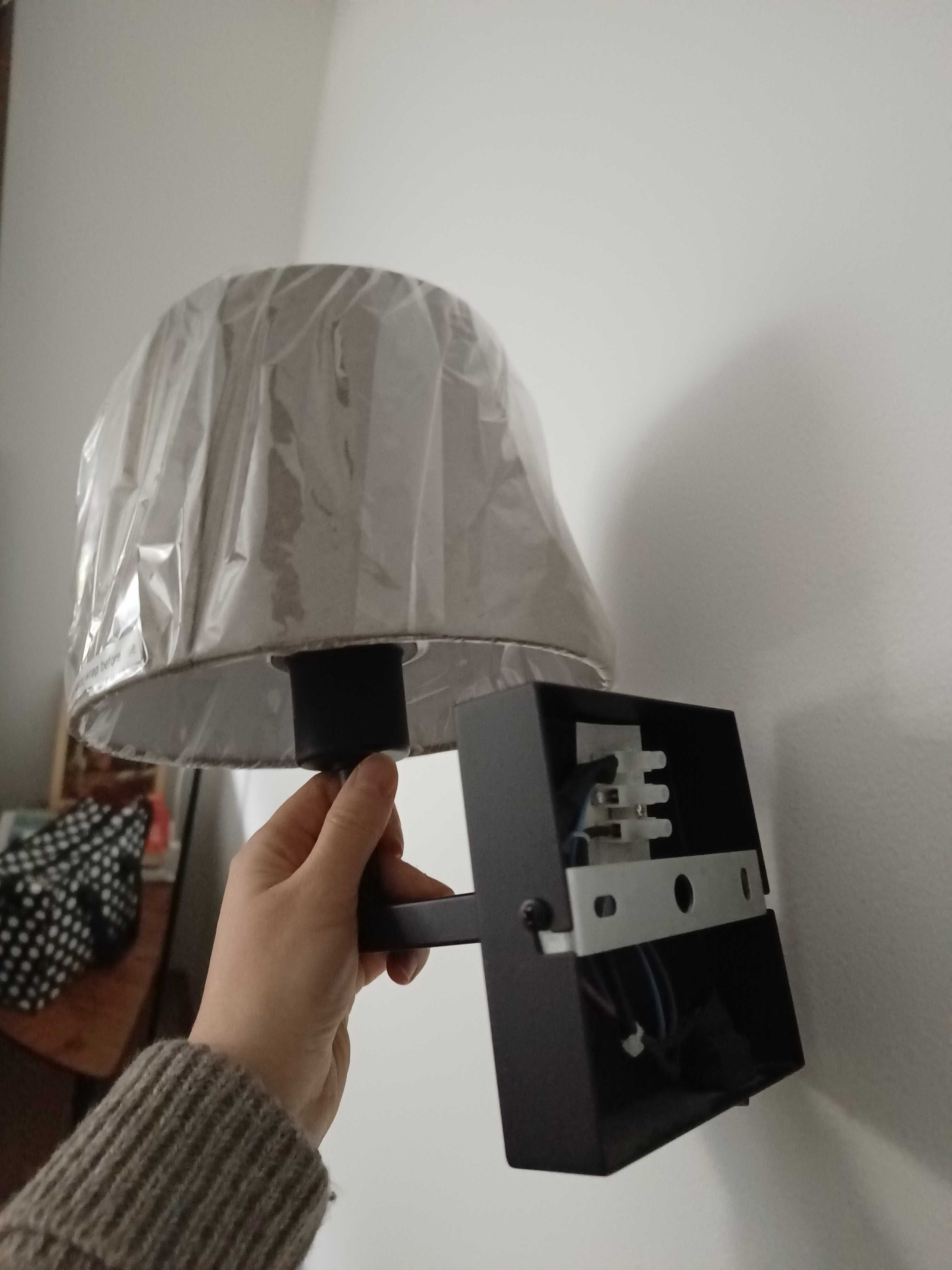 Leroy Merlin nowy kinkiet / lampa ścienna w stylu loft, zafoliowana