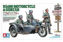 Motocykl wojskowy Zundapp KS 600 model do sklejania 35384 Tamiya