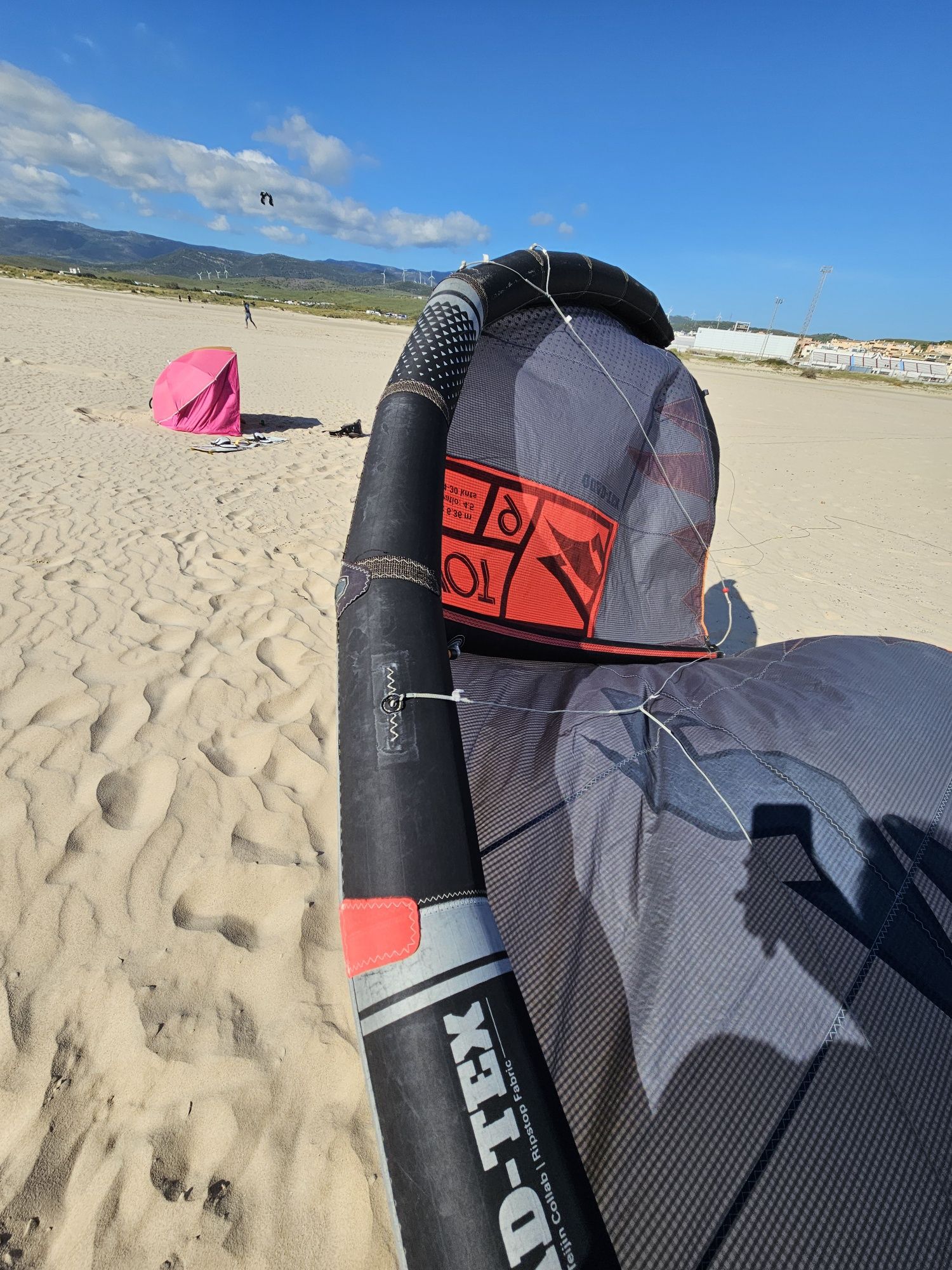 kite naish pivot 9m com barra slingshot sentry