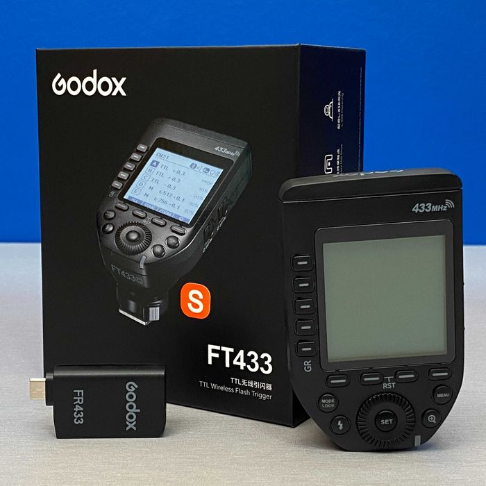 Godox FT433S (Sony) - TTL Wireless Flash Trigger - NOVO