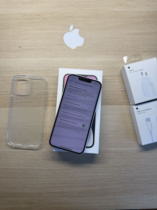 iPhone 14 128gb biały bateria 100% komplet