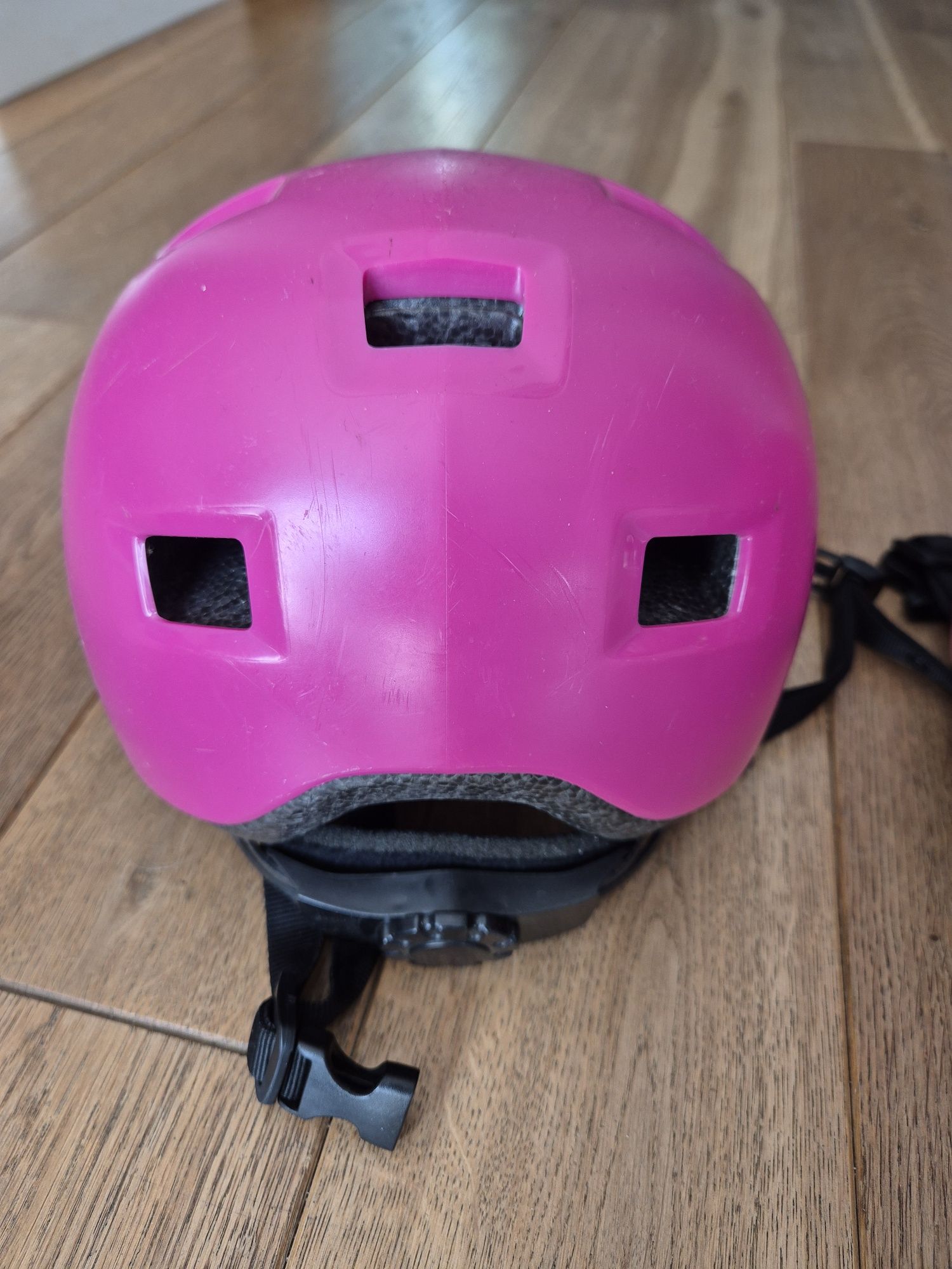Kask Decathlon Oxelo różowy 52 - 54 cm
