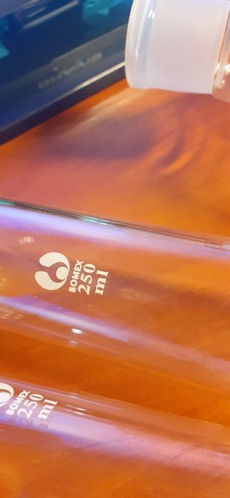 Химические пробирки новые колбы воронка лейки делительная фирмы bomex