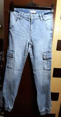 Брендовые стрейчевые джинсы Карго, джоггеры.