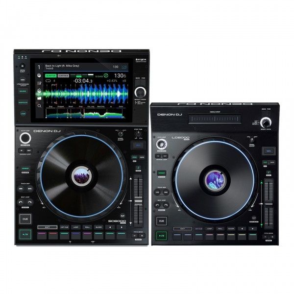 2 denon sc6000 e 2 denon lc6000