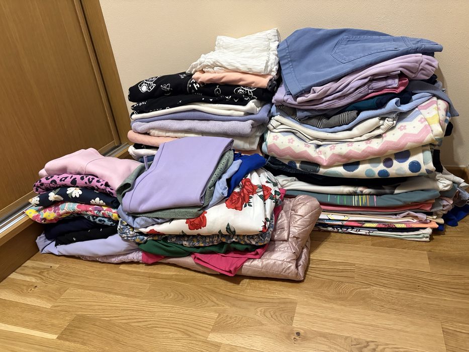 Mega paka zestaw ubranek dla dziewczynki 146/152