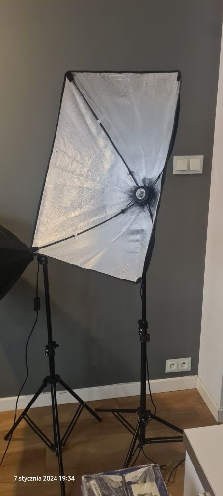 Zestaw oświetleniowy Softbox