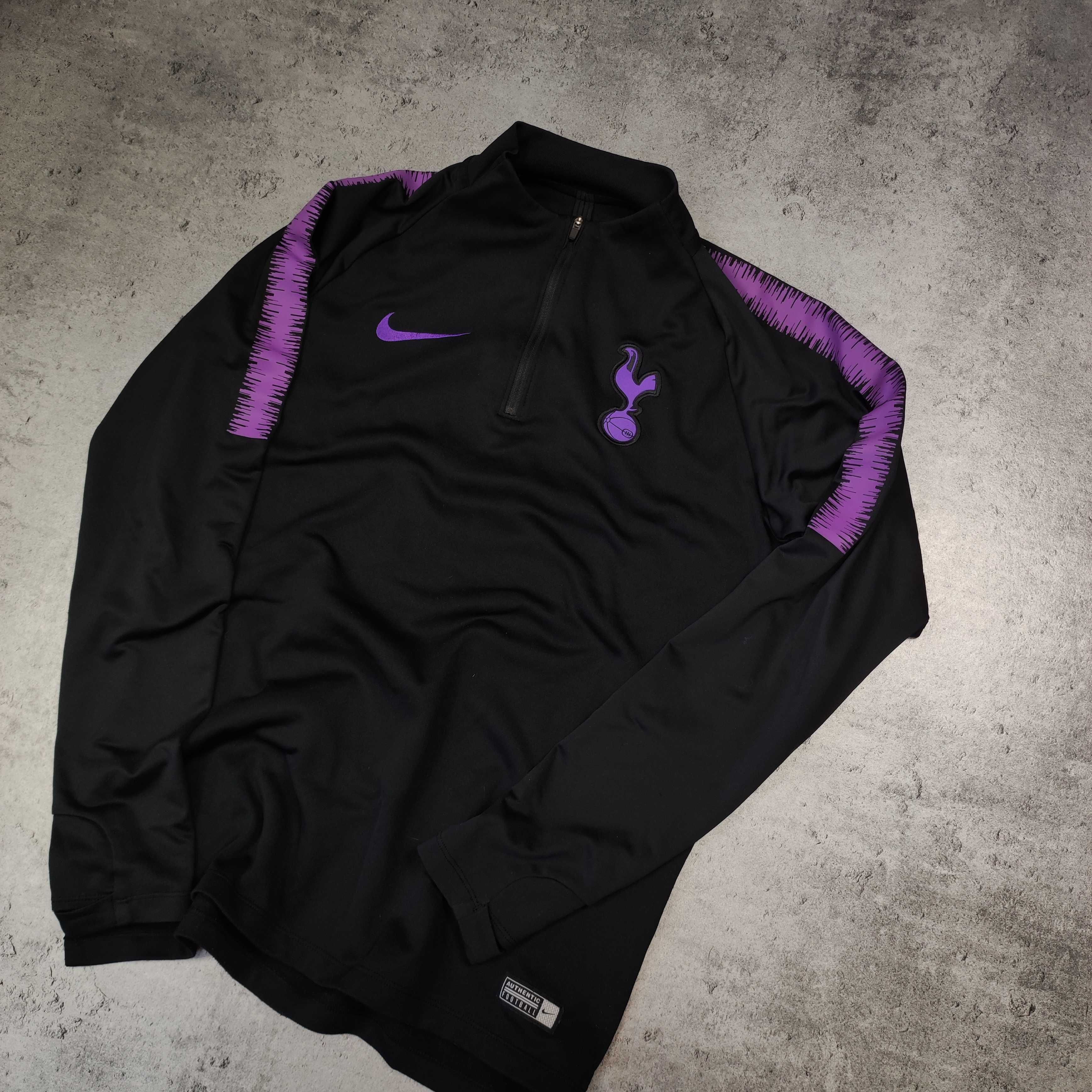 MĘSKA Bluza Sportowa Lekka Piłka Nożna Tottenham Londyn Nike Trening