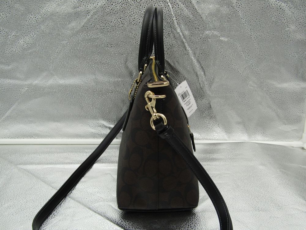 Сумка жіноча COACH Georgia Satchel Bag In Signature Canvas CR157