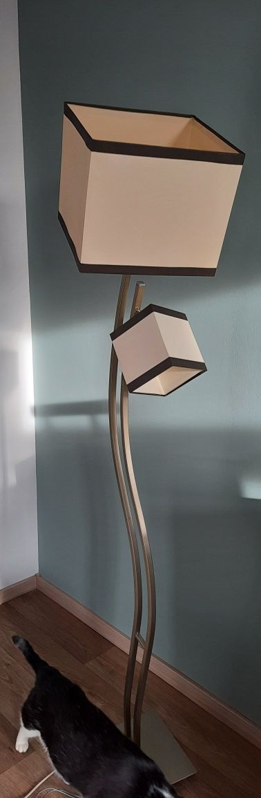 Komplet lampa wisząca + lampa podłogowa