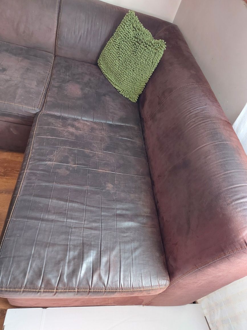 Kanapa narożnik sofa łóżko rozkładane