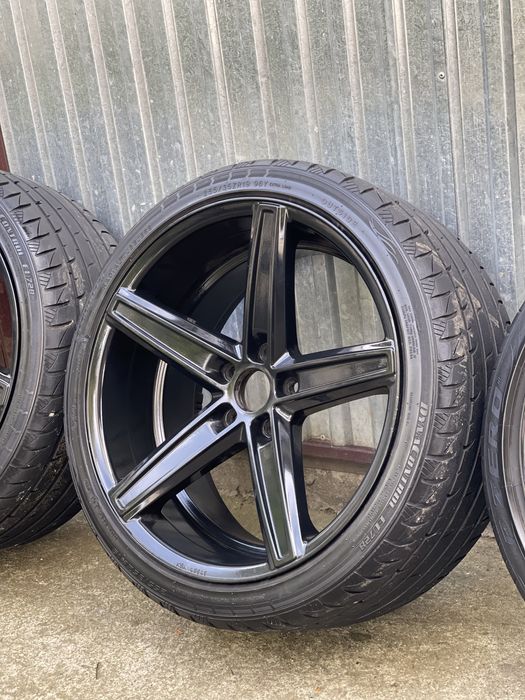 Чорні диски R19 різноширокі 5×112 AUDI VOLKSWAGEN SKODA MERCEDES-BENZ