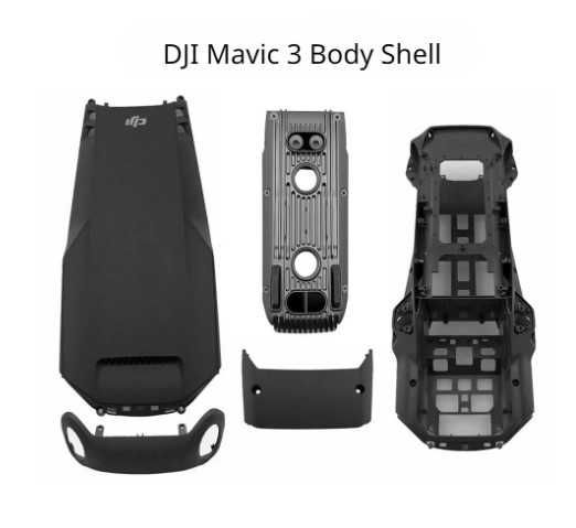 корпус mavic 3, 3t thermal, 3pro,3e,3 classic, body shell dji мавик