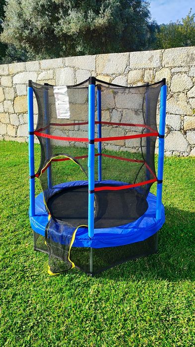 Trampolim com rede, outdoor toys
