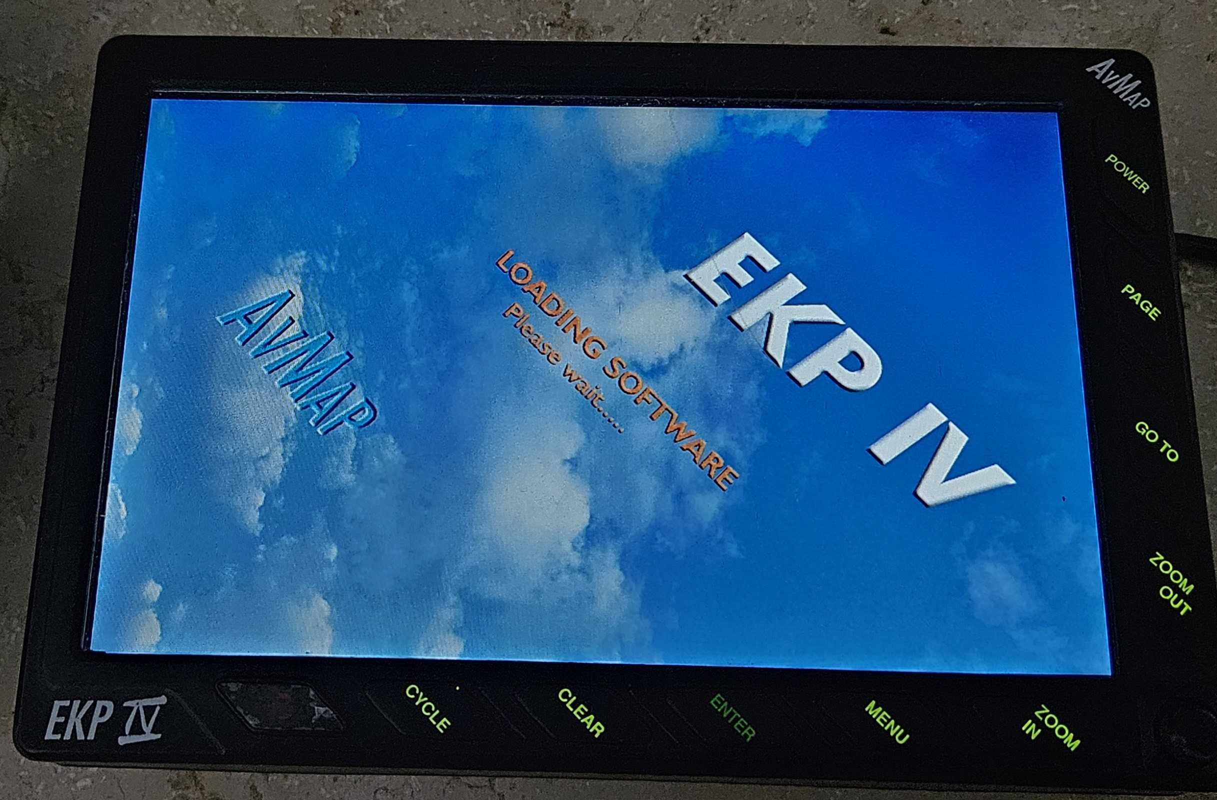 Lotnicza Nawigacja AVMAP EKPIV dla samolotu ultralekkiego, motolotni