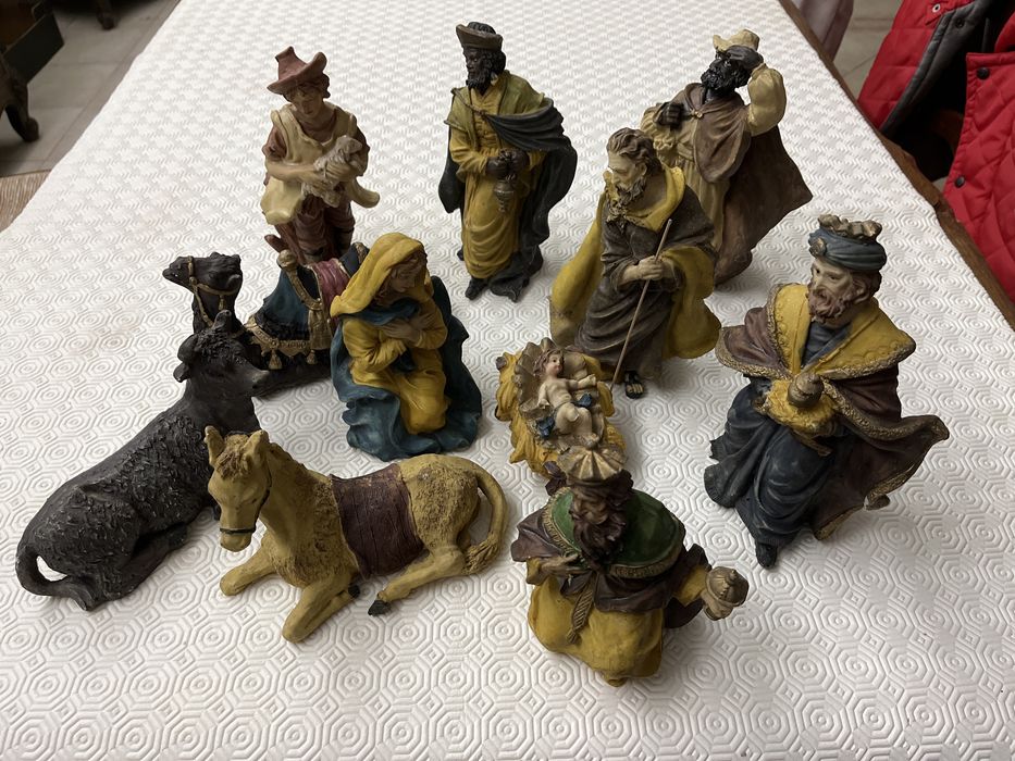 11 figuras para presepio de Natal até 20 cm