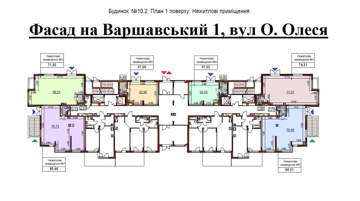 Оренда 38м Кавярня. Топ локація. Фасад на Олеся на Варшавський 1.