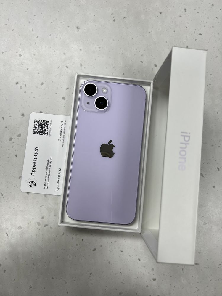 iPhone 14 128gb Purple Unlock з Гарантією від Магазину