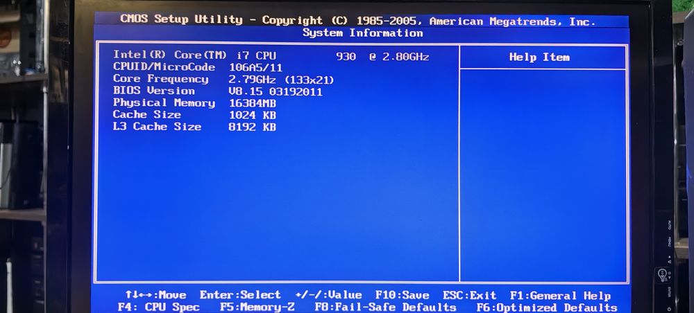 Комп'ютер i7-930/Ram 8Gb/HDD No/Video 0.5Gb