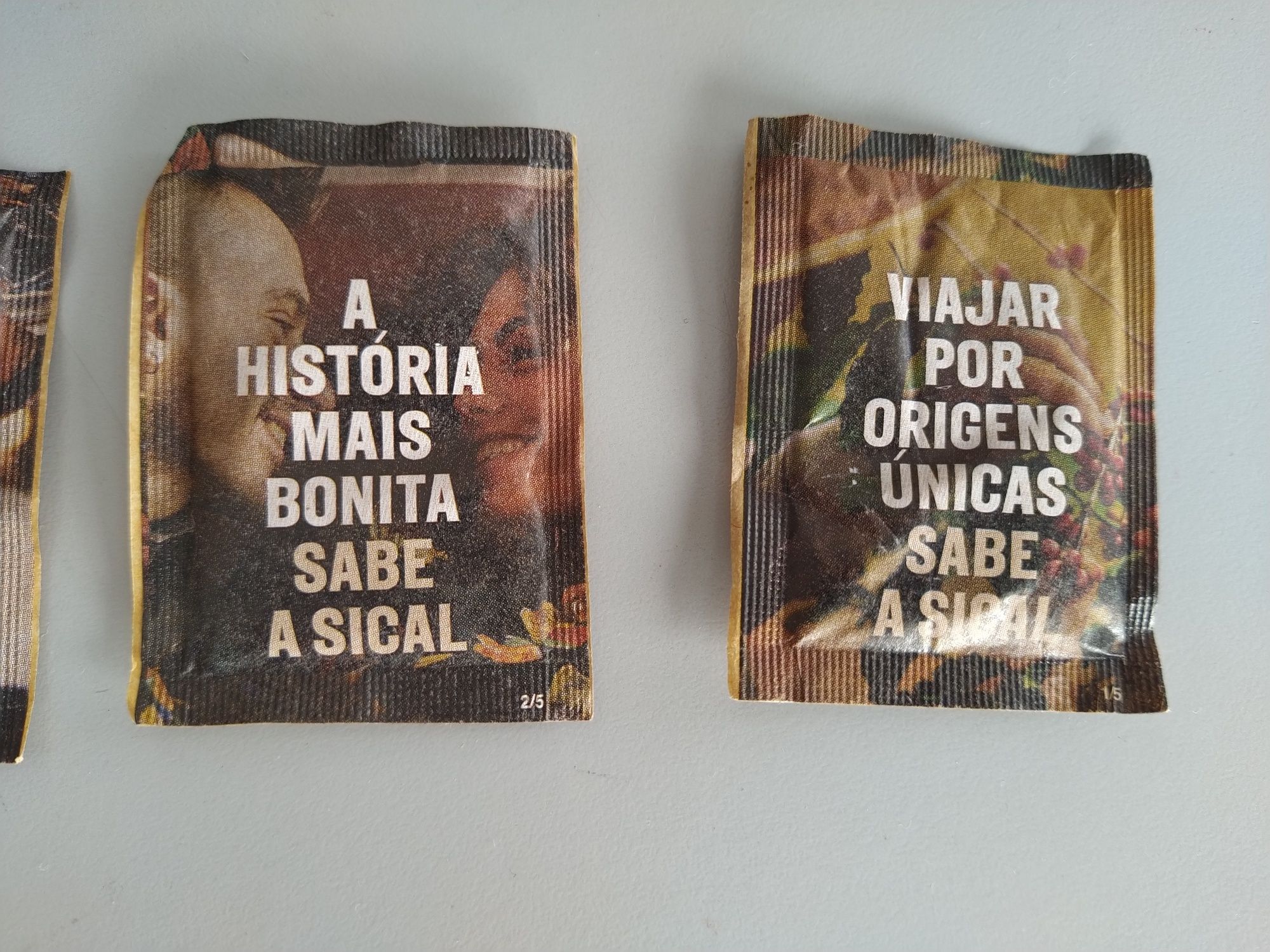 Pacotes de açúcar da Sical - Comemoração dos 75 anos