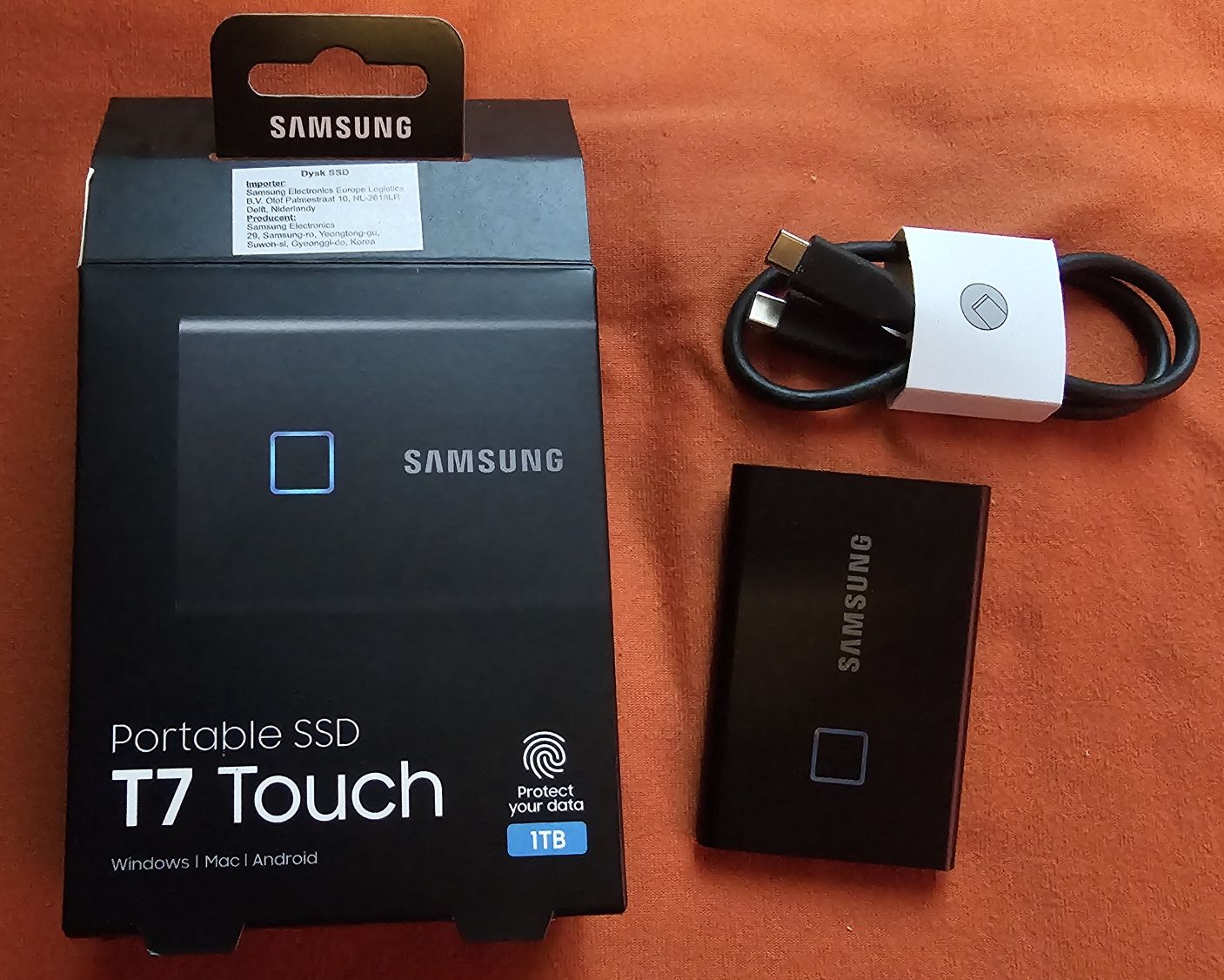 Samsung SSD T7 Touch 1Tb