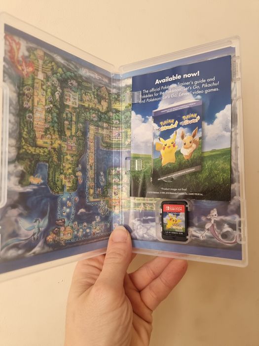 Lets go pikachu switch gra konsola pokemon
